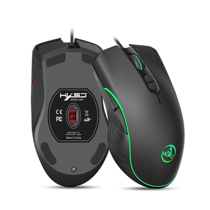 Glowing Wired Gaming Mouse